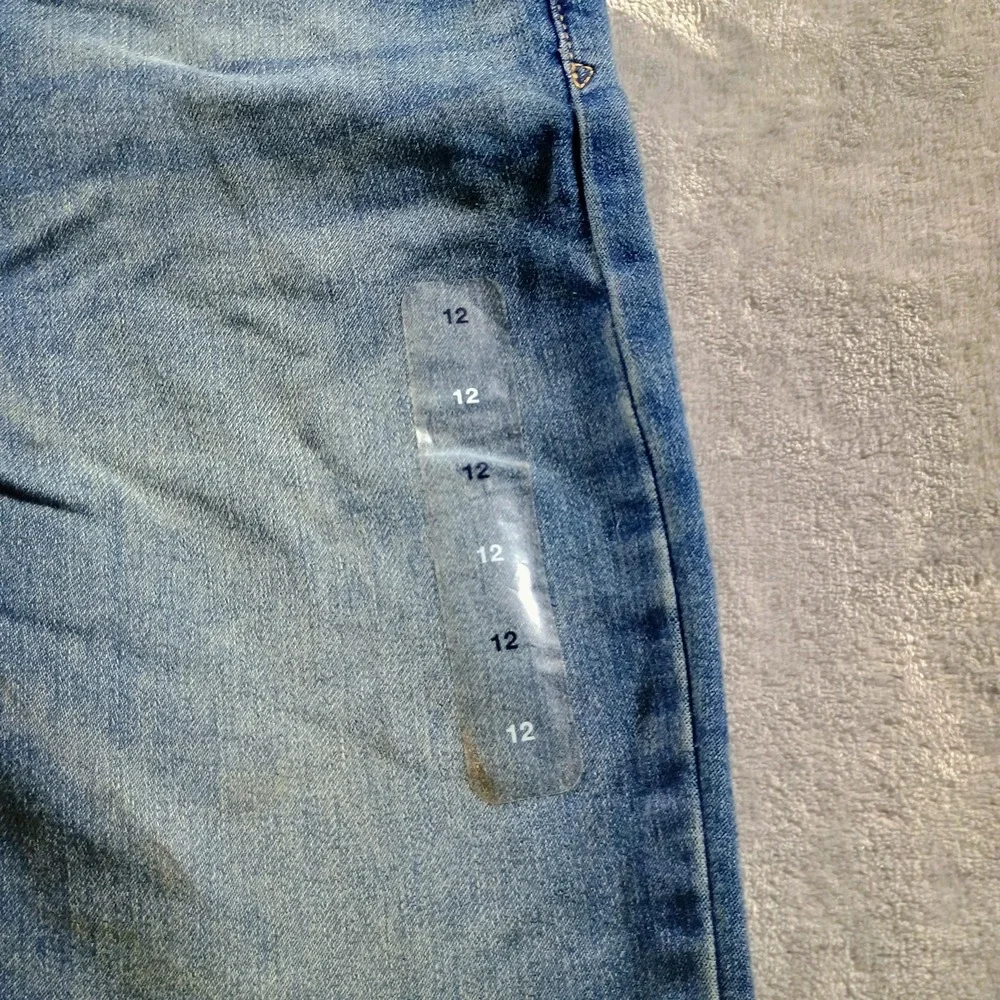 Gap Jeans Kids 12 Slim‎ Blue Skinny Washwell Zip Fly 5 Pocket Denim Casual